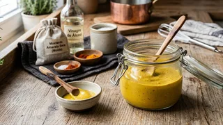 Homemade Yellow Mustard