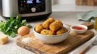 Air Fryer Rice Croquettes