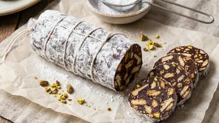 Egg-Free Chocolate Salami