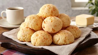Brazilian Cheese Bread (Pão de Queijo)