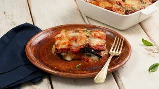 Aubergine Parmigiana