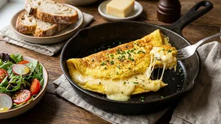 Gruyère Cheese Omelette