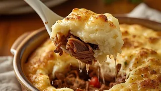 Escondidinho de Carne-Seca (Brazilian Dried Beef Casserole)