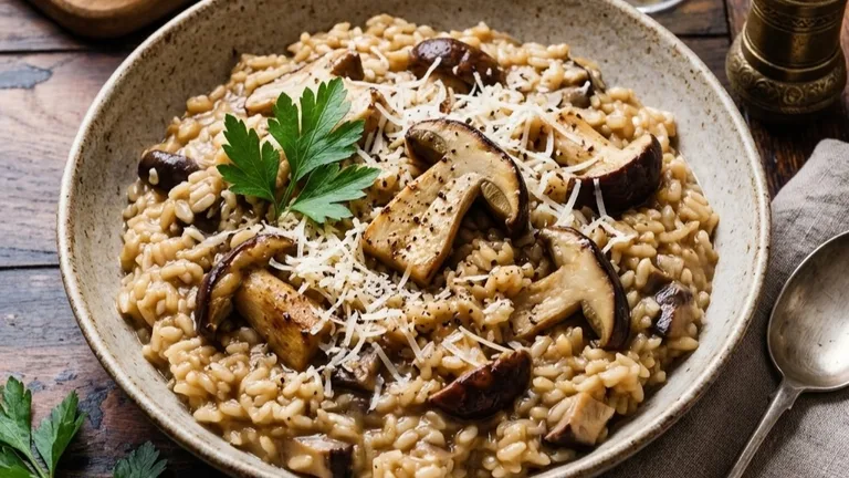 Mushroom Risotto