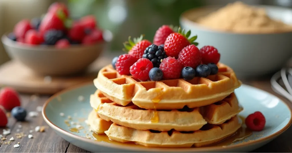 How to make waffles with pancake mix