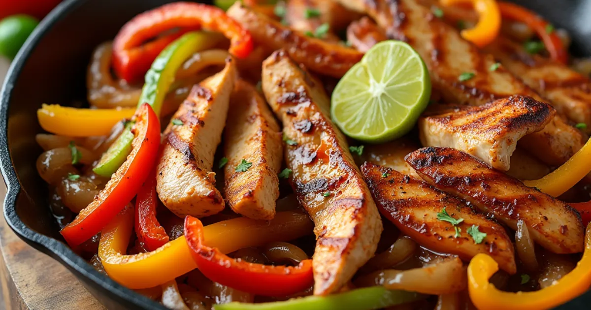 chicken fajitas recipe