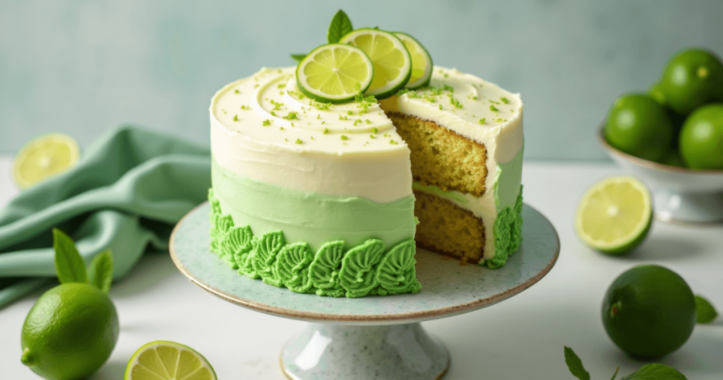 key lime cake