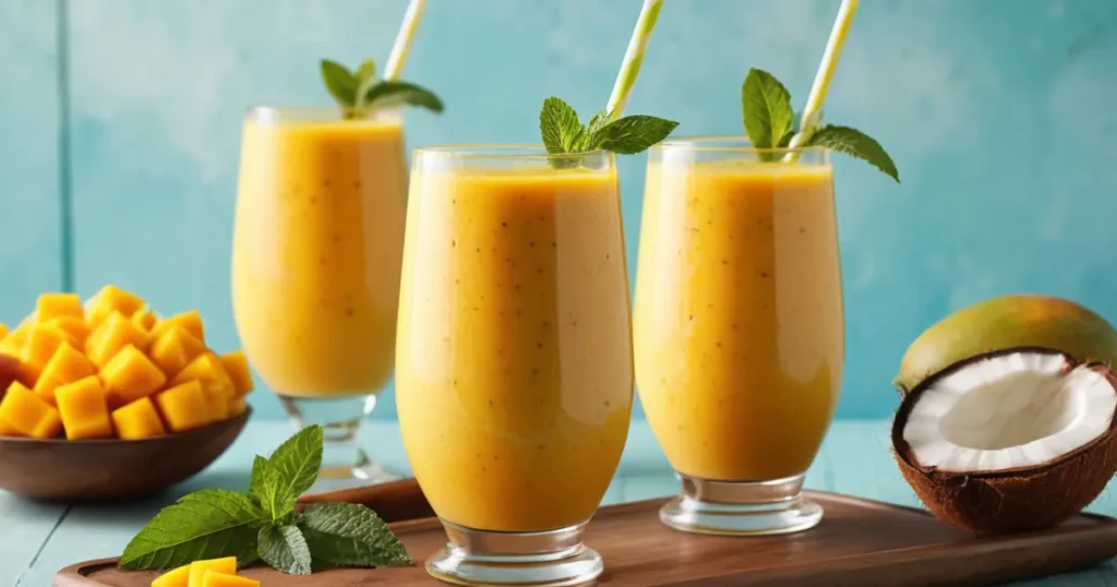 mango smoothie