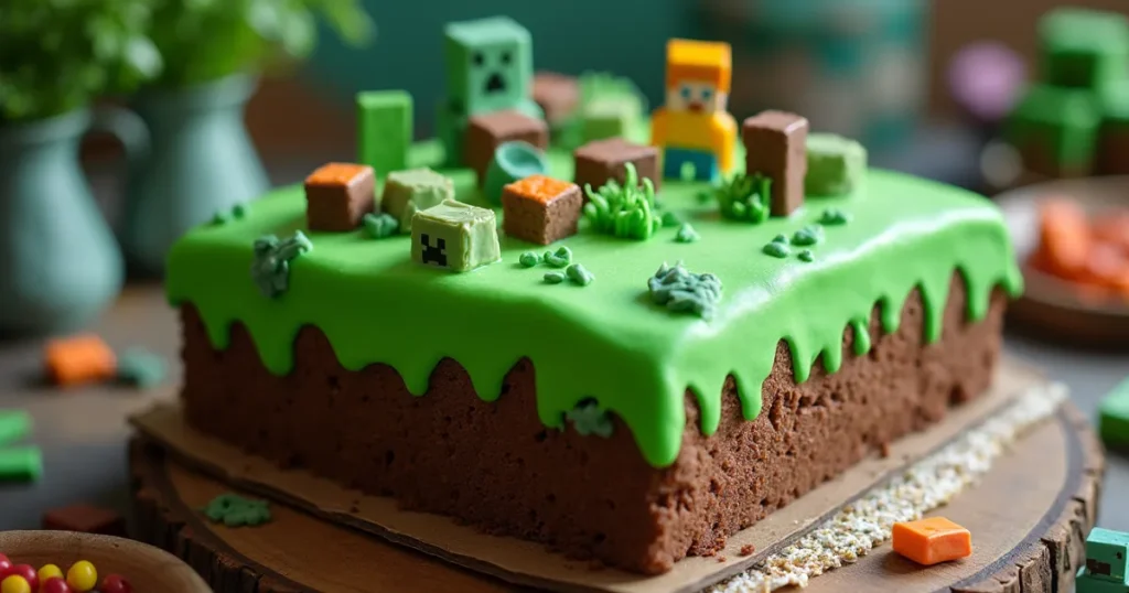 minecraft cake recipe