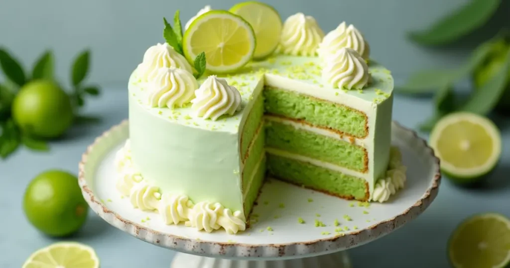 key lime cake