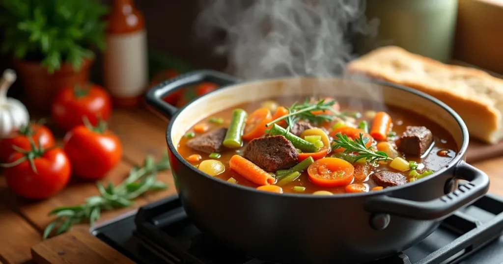 vegetable beef soup