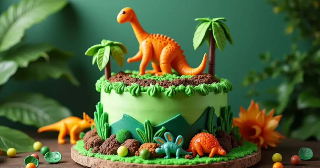 Dinosaur Cake